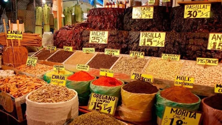 Entrada del Mercado de La Merced, Ciudad de México